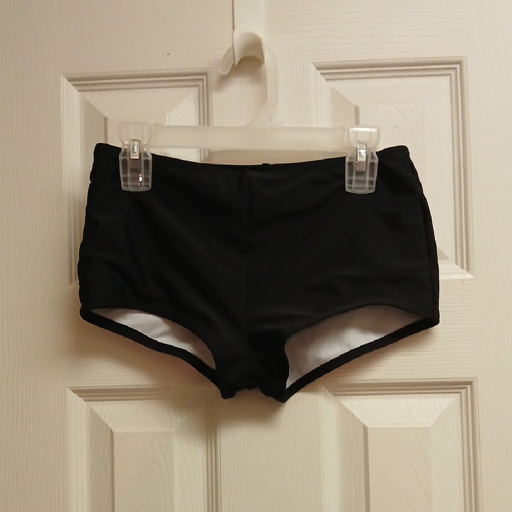 OP Girls Size 10-12 Black Swimwear Bottoms NWOT